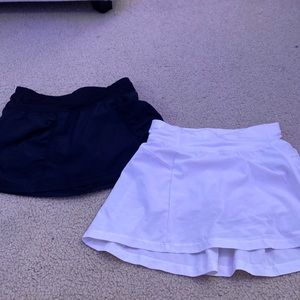 Bundle athletic skirts